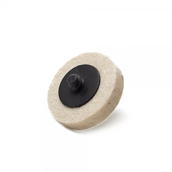 Quick-Lock Felt Buffing Pad / 2" (50 mm) - 3 pk